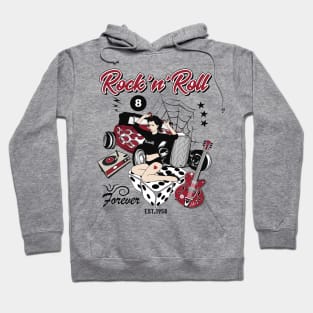 Rock and roll forever Hoodie